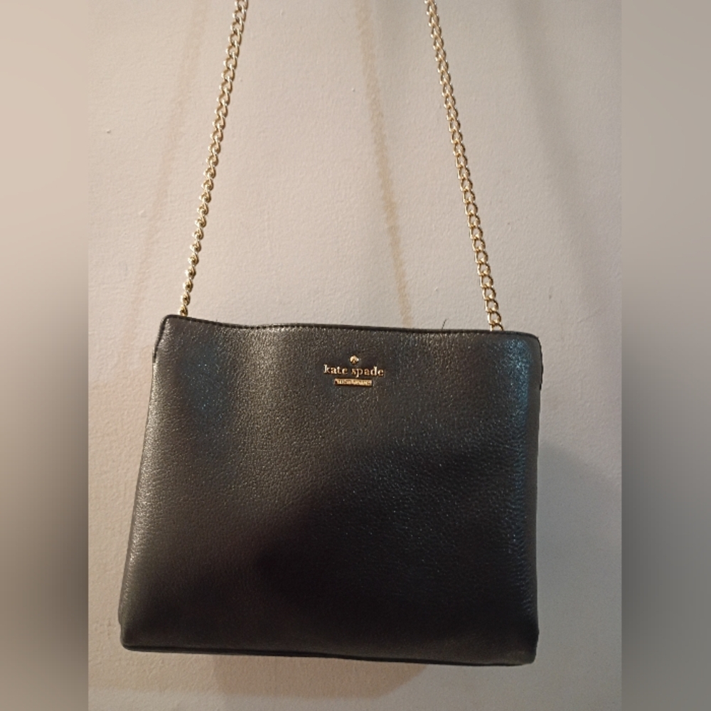 Kate Spade, EUC, Women's, Crossbody Bag, Snap Closure, 3 Compartments, - Picture 4 of 11